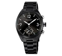 Kronaby Orologio ibrido Uomo Apex S3115/1 – Acciaio nero, Analogico, 10 ATM, Musica Passi Notifiche