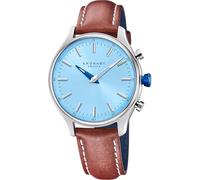 Kronaby Orologio ibrido S3783/3 Sekel – Uomo, pelle marrone, musica e passi, notifiche, 10 ATM