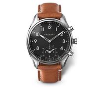Kronaby Orologio Smart Uomo Ibrido in Acciaio Inossidabile e Pelle Marrone