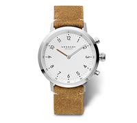 Kronaby Orologio ibrido uomo S3128/1 – Pelle marrone – Analogico intelligente – 10 ATM – Notifiche