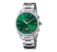 Kronaby Orologio Ibrido Uomo Acciaio - Analogico Intelligente - Impermeabile 10 ATM - Musica, Passi, Notifiche - S3780/1 Sekel
