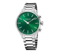 Kronaby Orologio Ibrido Uomo Acciaio - Analogico Intelligente - Impermeabile 10 ATM - Musica, Passi, Notifiche - S3782/1 Sekel
