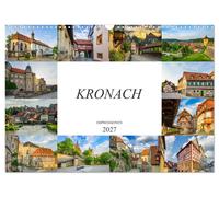 Kronach Impressionen (Wandkalender 2027 DIN A3 quer), CALVENDO Monatskalender