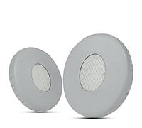 Krone Kalpasmos Bose OE2 - Cuscinetti auricolari di ricambio, in morbida pelle e memory foam, adatti per Bose Over-Ear 2 (OE2, OE2i), colore: grigio, argento