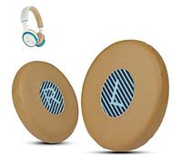 Krone Kalpasmos Bose OE2 - Cuscinetti auricolari di ricambio, in morbida pelle e memory foam, adatti per Bose Over-Ear 2 (OE2, OE2i), colore: blu e cachi