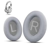 Krone Kalpasmos Cuscinetti auricolari di ricambio di alta qualità per cuffie Bose, compatibili con Bose QuietComfort 35 ii/QC35/QC25/QC2/QC15/Ae2//Ae2i//Ae2W/SoundTrue e SoundLink, argento