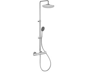 Kronenbach Duschsysteme 2.0 set doccia a parete con termostato con soffione cromo 27114000 KBN