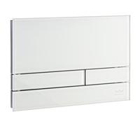 Kronenbach Plantec 2.0 placca di comando per WC cromo lucido-bianco KB1126021904