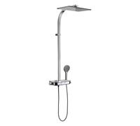 Kronenbach set doccia a parete con termostato con soffione cromo 38393000KB