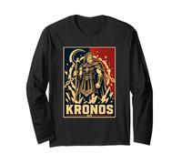 Kronos Titano Greco Dio del Tempo Mitologia Potere Maglia a Manica