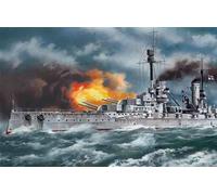 Kronprinz, WWI German Battleship 1:350 Plastic Model Kit ICM