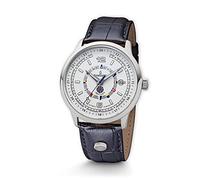 Kronsegler Neptun II Orologio da polso automatico da uomo, in acciaio bianco, cinghie