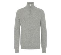 Kronstadt Pullover ' KSDoors half Zip ' grigio chiaro Uomo Kronstadt L