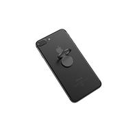 Kronya® | Portamonitor per smartphone ruotabile a 360 ° | Car Finger Fitness Holder Mount Cellulare Anello Ring Holder Supporto sportivo Apple iPhone iPad 7 8 10 X Samsung Galaxy S8 4 (Nero)