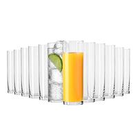 KROSNO Bicchiere da Bevande Acqua | Set di 12 bicchieri | 200 ml | Collezione Pure | Ideale per la Casa, Ristorante Feste e Ricevimenti | Adatto alla Lavastoviglie