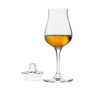 Krosno | Bicchiere da degustazione per whisky e scotch | Capacità 110 ml | Collezione di aromi Perfect Serve | Per degustazione | Fatto a mano | Con coperchio in vetro | Cristallo senza piombo