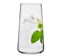 Krosno Bicchieri acqua, succhi, bevande | Design elegante | Set di 4 bicchieri | Capacità 600 ml | Collezione Infinity | Ideale per la casa, il ristorante, le feste | Lavabile in lavastoviglie