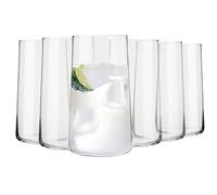 Krosno Bicchieri Acqua Succo Highball Vetro | Set di 6 | 540 ML | Collezione Avant-Garde | Ideale per la Casa, Ristorante e Ricevimenti | Adatto alla Lavastoviglie