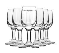 KROSNO Bicchieri da liquore, 6 x 35 ml, collezione pure, senza piombo, elegante con piedino stabile, per feste e feste, lavabile in lavastoviglie
