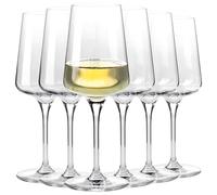 Krosno Bicchieri da vino bianco e frizzante | Set 6 | 400 ml | Lavastoviglie