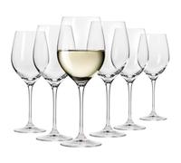 KROSNO Bicchieri da vino bianco, set da 6 x 430 ml, collezione Harmony | Sottile, gambo lungo, forma classica, design elegante, vetro Crystalline, senza piombo, lavabile in lavastoviglie