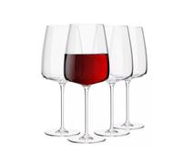 Krosno Bicchieri da Vino Rosso | Set di 4 | 600 ML | Collezione Modern | Bicchieri da Bere Regalo di Nozze | Perfetto per Casa, Ristoranti e Cucina | Lavabile in Lavastoviglie