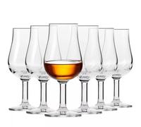 Krosno Bicchieri da Whisky Cognac Brandy Rum | Set 6 | 110 ml | Lavastoviglie