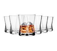 Krosno Bicchieri Da Whisky | Set di 6 | 290 ml | Collezione X-line | Perfetto per la Casa, Ristoranti e Feste | Lavabile In Lavastoviglie