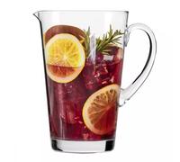 Krosno Brocca Caraffa per Acqua Succo | 1000 ml | Fatto a mano | Lavaggio a mano