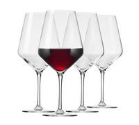 Krosno Calici da vino rosso in cristallo | Set da 4 | 730 ml | Collezione Avant-garde | Ideali per casa, ristorante e feste | Lavabili in lavastoviglie | Cristallo senza piombo