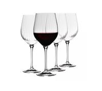 Krosno Bicchieri da Vino Rosso | Set di 4 | 450 ML | Collezione Harmony Lumi | Bicchieri da Bere Regalo di Nozze | Perfetto per Casa, Ristoranti e Cucina | Lavabile in Lavastoviglie