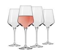 Krosno Grande calice da vino bianco | Set da 4 | 390 ml | Collezione Avant-garde | Ideali per casa, ristoranti e feste | Lavabili in lavastoviglie | Cristallo senza piombo