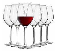 Krosno Piccoli Bicchieri Calice da Vino Rosso | Set 6 | 460 ml | Lavastoviglie