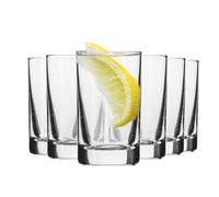 KROSNO Set di 6 bicchieri da liquore e liquori da degustazione, set da 6 x 35 ml, collezione Shot, per feste e feste, design classico universale, in vetro senza piombo, lavabile in lavastoviglie