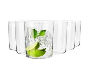 Krosno Verres à cidre, eau et autres boissons | Lot de 6 verres | 500 Ml | Collection | Idéal pour la maison, le restaurant et les fêtes | Lavable au lave-vaisselle
