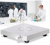 KRQDBCZ Agitatore Magnetico da Laboratorio, agitatore Magnetico a più Posizioni, Controllo Indipendente, agitatore ad Alta velocità, Piano di Lavoro in Acciaio Inox (1)