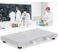 KRQDBCZ Agitatore Magnetico da Laboratorio, Agitatore Magnetico Multi-Posizione Opzionale 1/2/4/6, Controllo Indipendente, Piastra di Lavoro in Acciaio Inossidabile, per Uso in Laboratorio (1) (2)