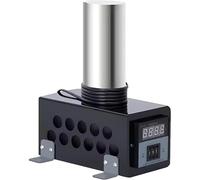 KRQDBCZ Ferro per Piegare Le Costole della Chitarra, Strumento per Piegare Le Costole di Violino, Viola e Violoncello, Temperatura Regolabile, Ferro per Piegare Il Legno (Black Height 16cm)