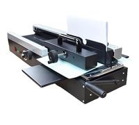 KRQDBCZ Macchina da Ufficio Portatile per Rilegatura a Caldo Elettrica, Macchina per Rilegatura Termica A4 con Spessore Massimo di Rilegatura 40mm, Kit per Rilegatura