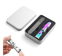 KRRHUEO Cumuul Nail Clipper - Cumulus Nail Clipper With Catcher,Ultra Sharp Sturdy Fingernail And Toenail Clipper Cutters,Portable Ultra Sharp Nail Clippers,Splash-Proof Nail Clippers Set Multicolor