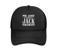 KRSSEIXC Io E Jack Torniamo Indietro, Musica Country Trucker Cappello Cappello da Uomo Berretto da Baseball cap Uomo Estate