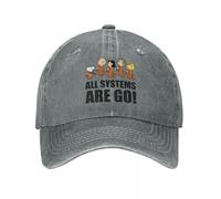 KRSSEIXC Spazio The Peanuts Gang Uomo Donna Berretto da Baseball Distressed Cappelli Lavati Cappello Outdoor per Tutte Le Stagioni Cappello Regolabile da Viaggio