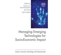 Krsto Pandza Managing Emerging Technologies for Socio-Economi (Copertina rigida)