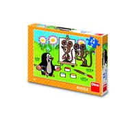 Krtek pittore puzzle per bambini Dino 24 pezzi