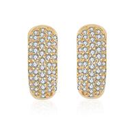 KRUCKEL Wonderful day, happy, lovely, shine, lucky, everything is easy, Yeah! earrings made with Zirconia - 7181046