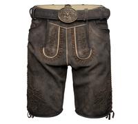 Krüger Elliot Con Cintura Pantaloni In Pelle Da Uomo Pantaloni Tradizionali