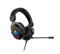 Krüger&Matz Cuffie da gioco con auricolari cablati USB RGB Microfono GH-50