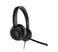 Krüger&Matz Cuffie over-ear con microfono, cuffie P3 per computer, KM0661, nero