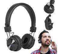 Krüger & Matz - Cuffie senza fili modello Wave BT, colore: Nero