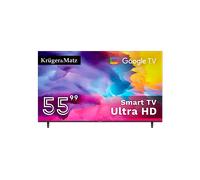 KRÜGER & MATZ KM0255UHDG TV LED, SMART TV, 55 ", UHD 4K, Nero